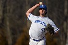 Baseball vs Brandeis  Wheaton College Baseball vs Brandeis University. - Photo By: KEITH NORDSTROM : Wheaton, Baseball